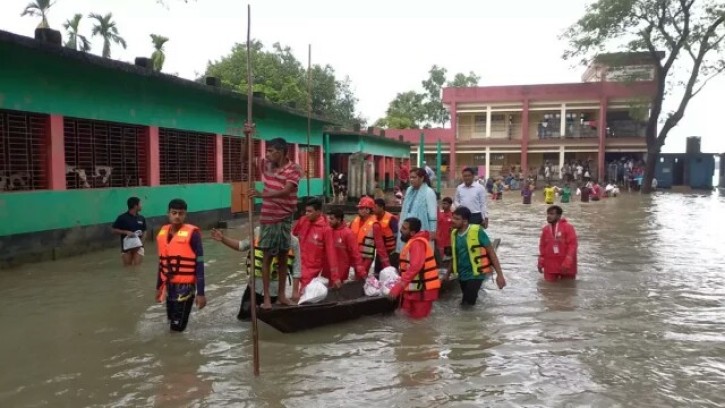 ময়মনসিংহে পানিবন্দি ৫০ হাজার পরিবার