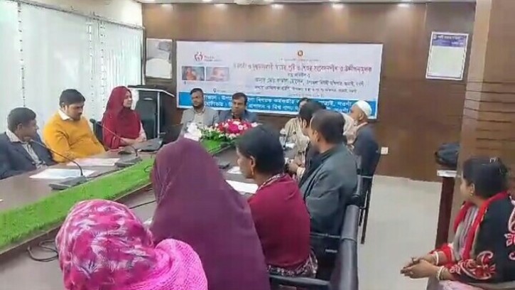 আত্রাইয়ে গর্ভবতী ও দুগ্ধদানকারী মায়ের পুষ্টি সম্পর্কিত প্রশিক্ষণ