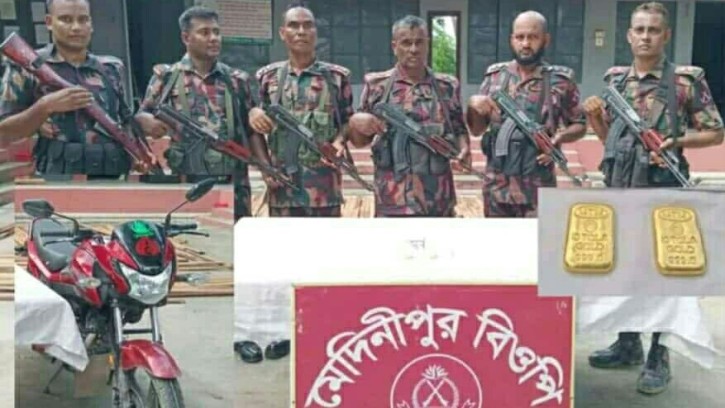 জীবননগর সীমান্তে  ৩১ লাখ টাকা মূল্যের ২ টি স্বর্ণেরবার উদ্ধার