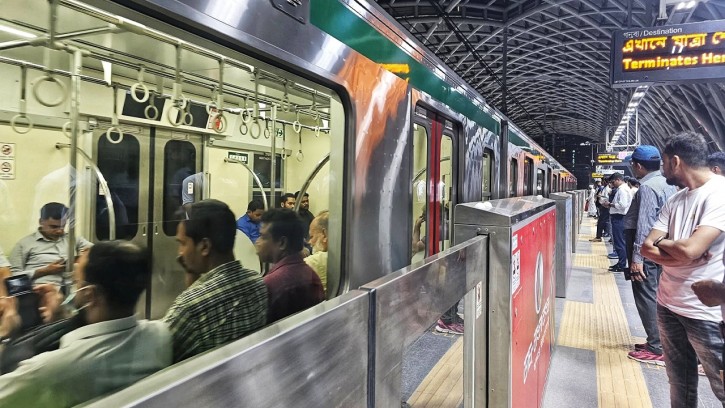 মতিঝিল থেকে শাহবাগ পর্যন্ত মেট্রোরেল চালু