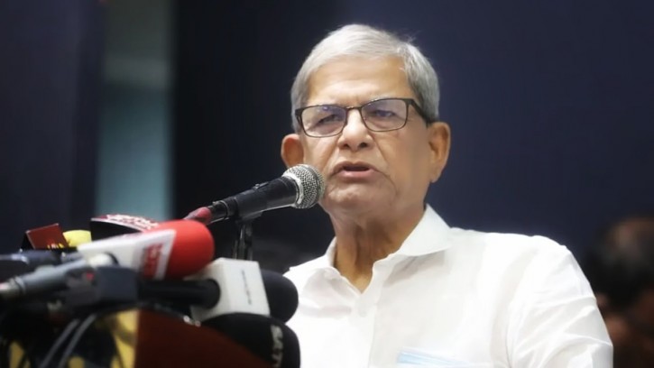 একটি রাজনৈতিক দল জোট বানিয়ে গণভোটের চাপ সৃষ্টি করছে : মির্জা ফখরুল