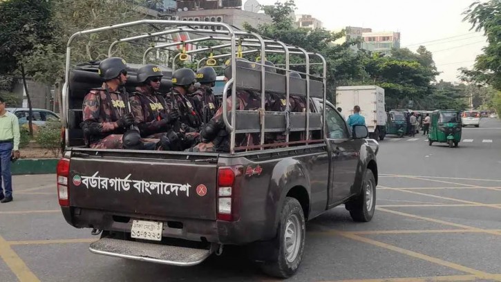 রাজধানী ও আশপাশের এলাকায় ১২ প্লাটুন বিজিবি মোতায়েন