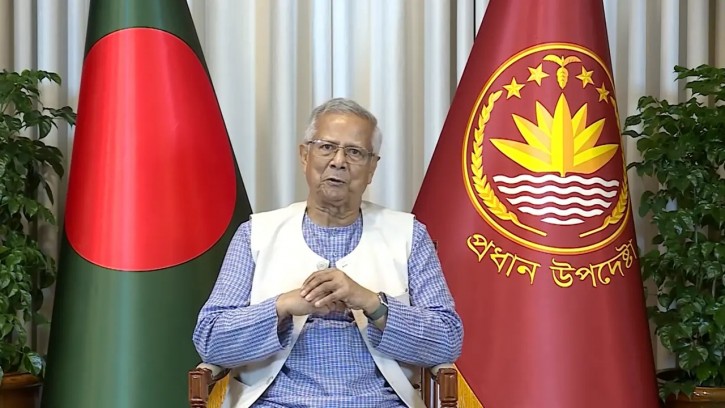 ভূমিকম্প নিয়ে প্রধান উপদেষ্টার বার্তা